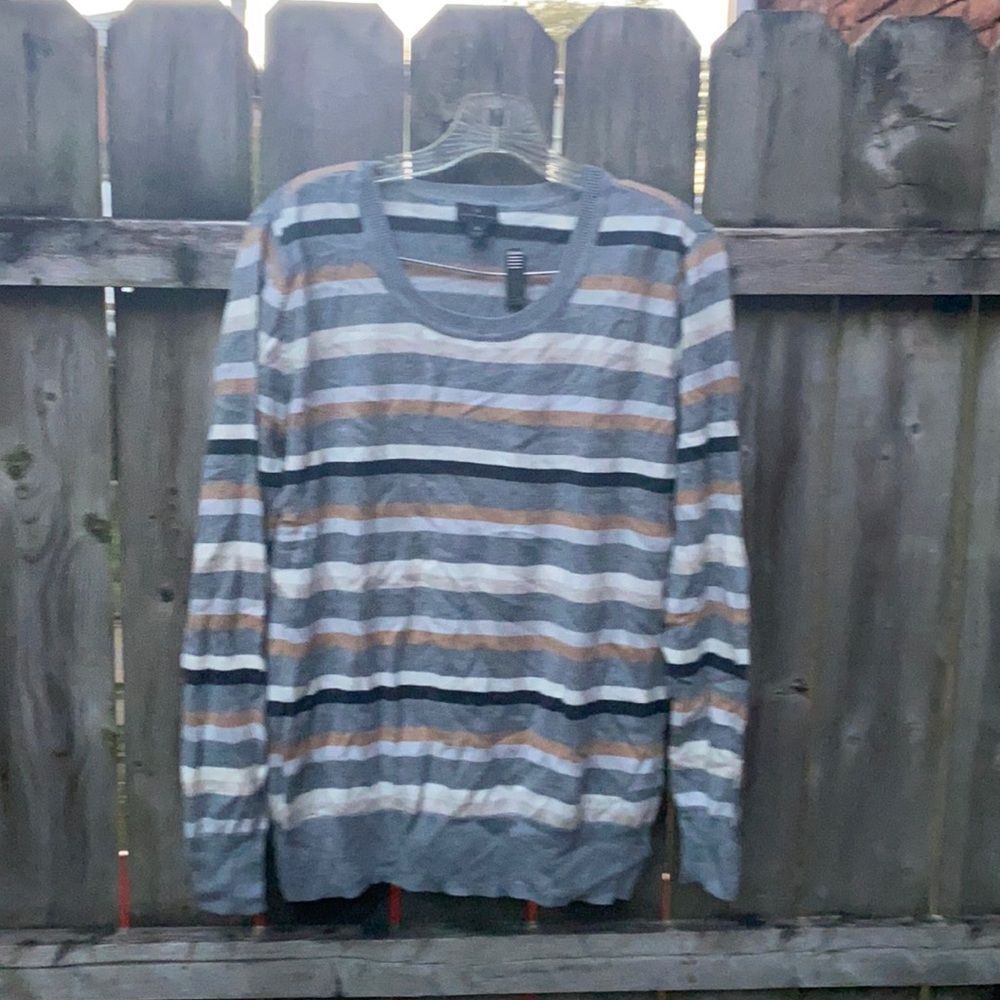Worthington striped sweater sz. XL